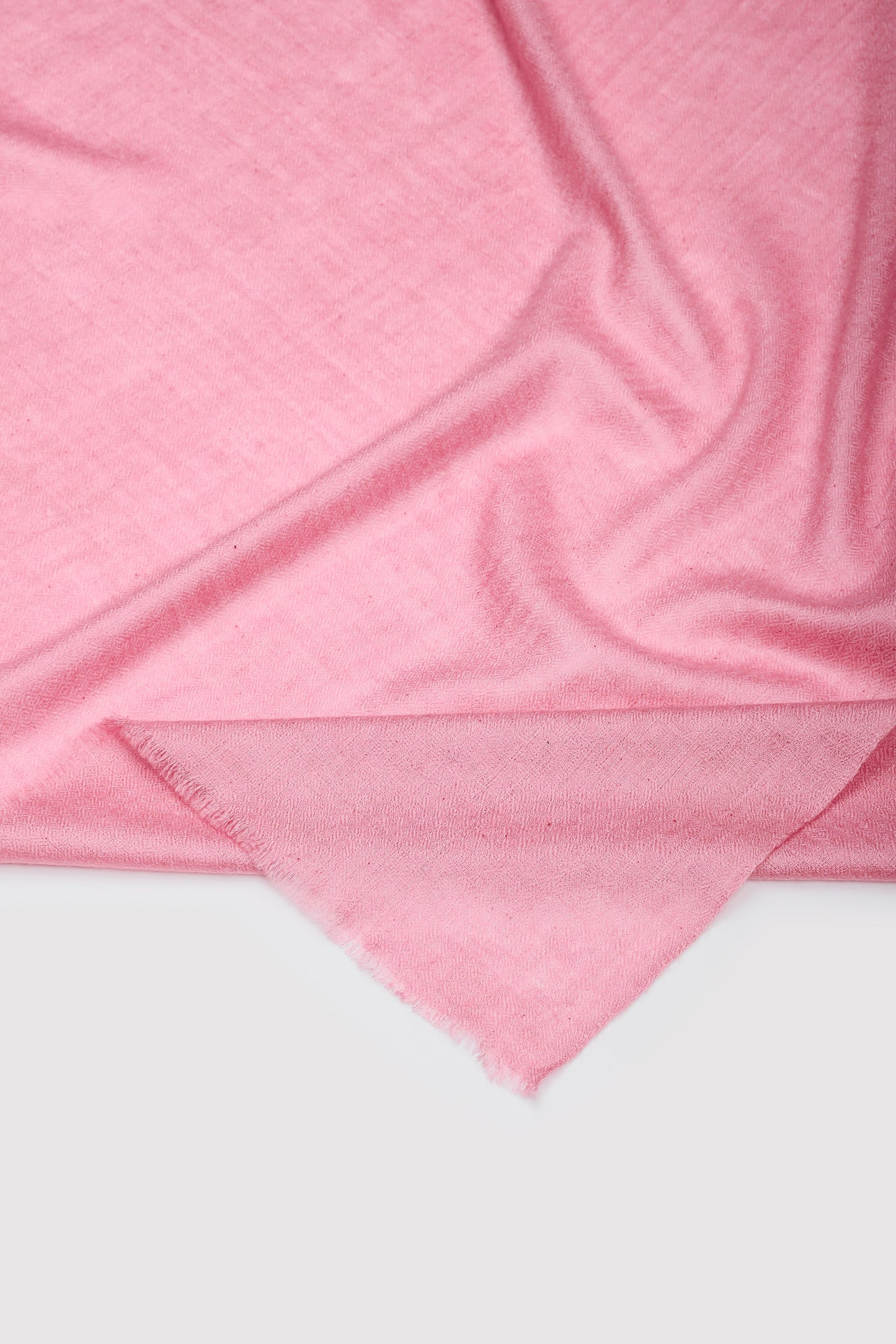 Classic Solid Cashmere Scarf - Rose