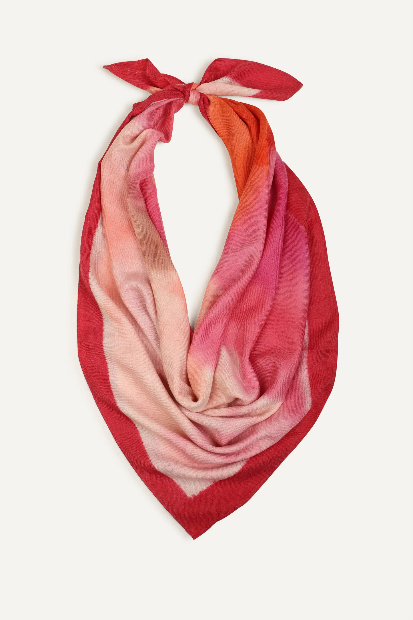 ABSTRACT - HANDPAINT SQUARE - PINK COMBO