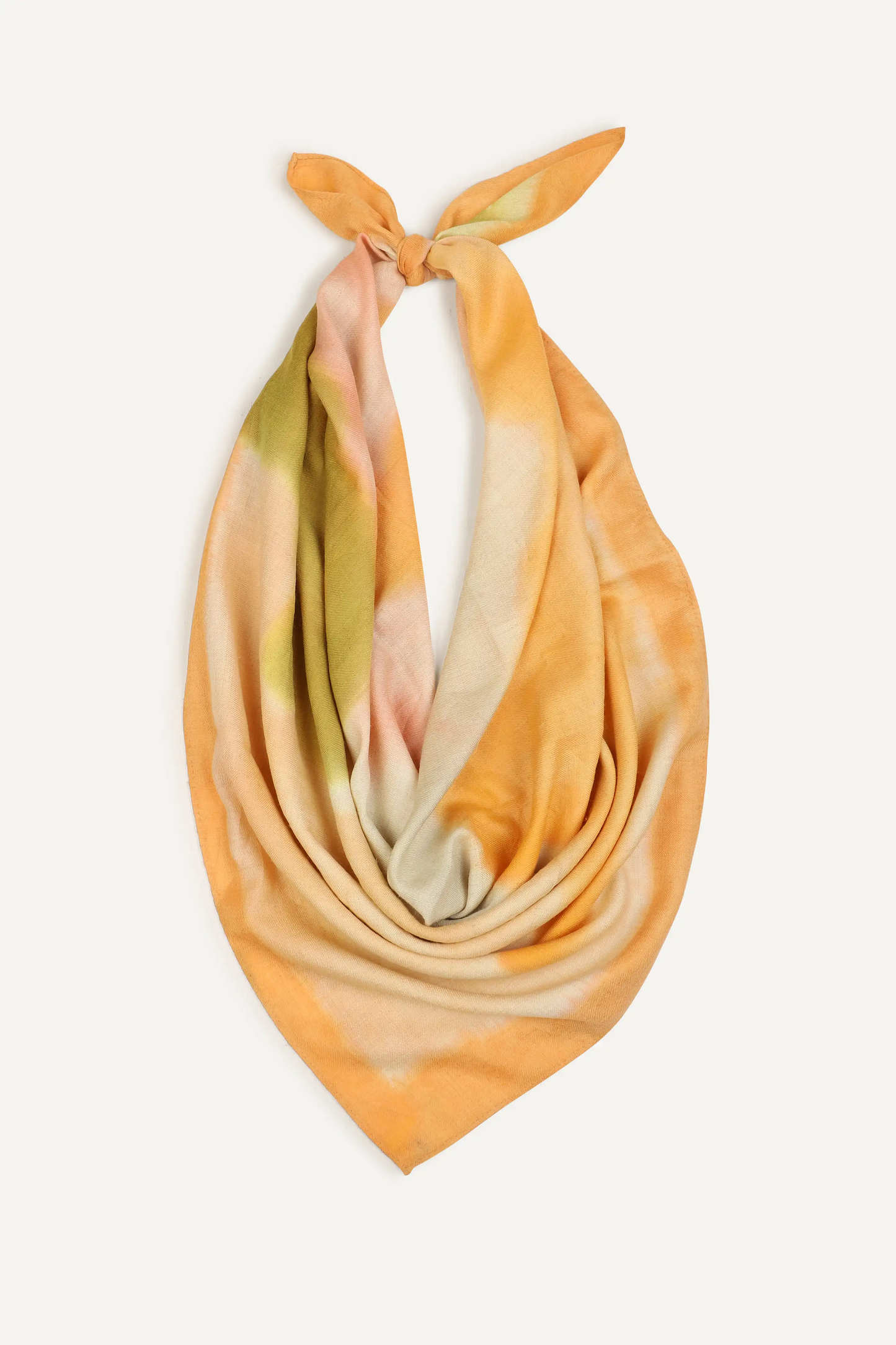 ABSTRACT - HANDPAINT SQUARE - SULPHUR COMBO