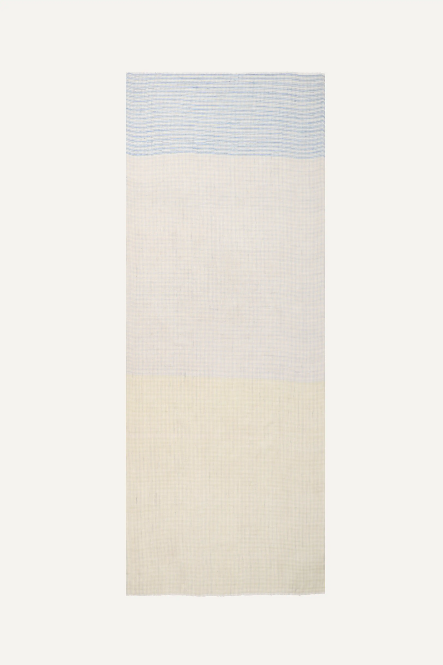 CHECK TRIO FOULARD - BLUE COMBO