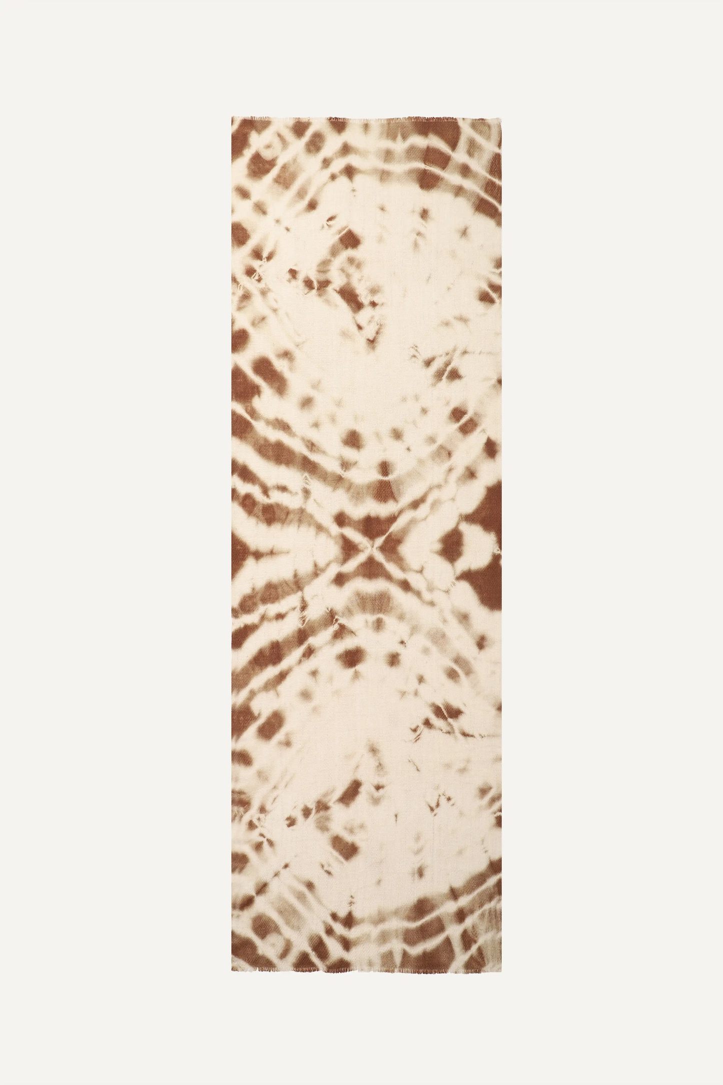 ILLUSION SCARF - BEIGE COMBO