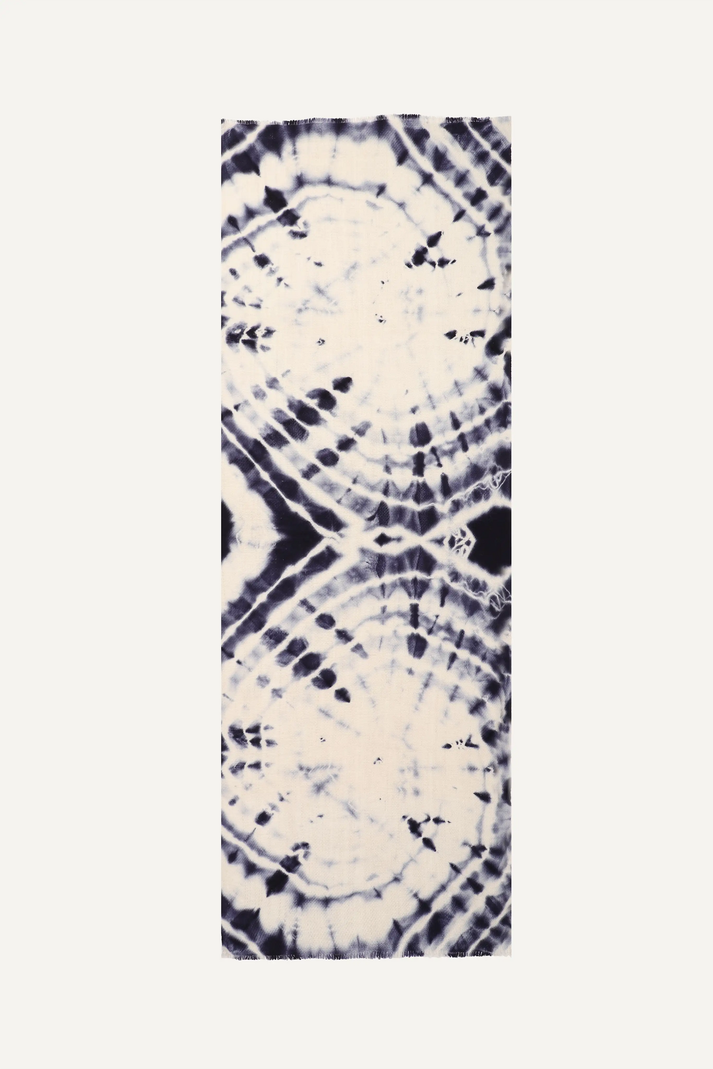 ILLUSION SCARF - NAVY COMBO