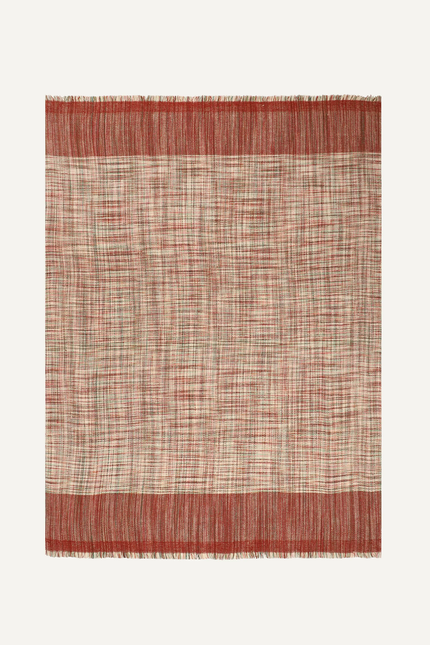 TEXTURED MULTICO - RED ORANGE COMBO