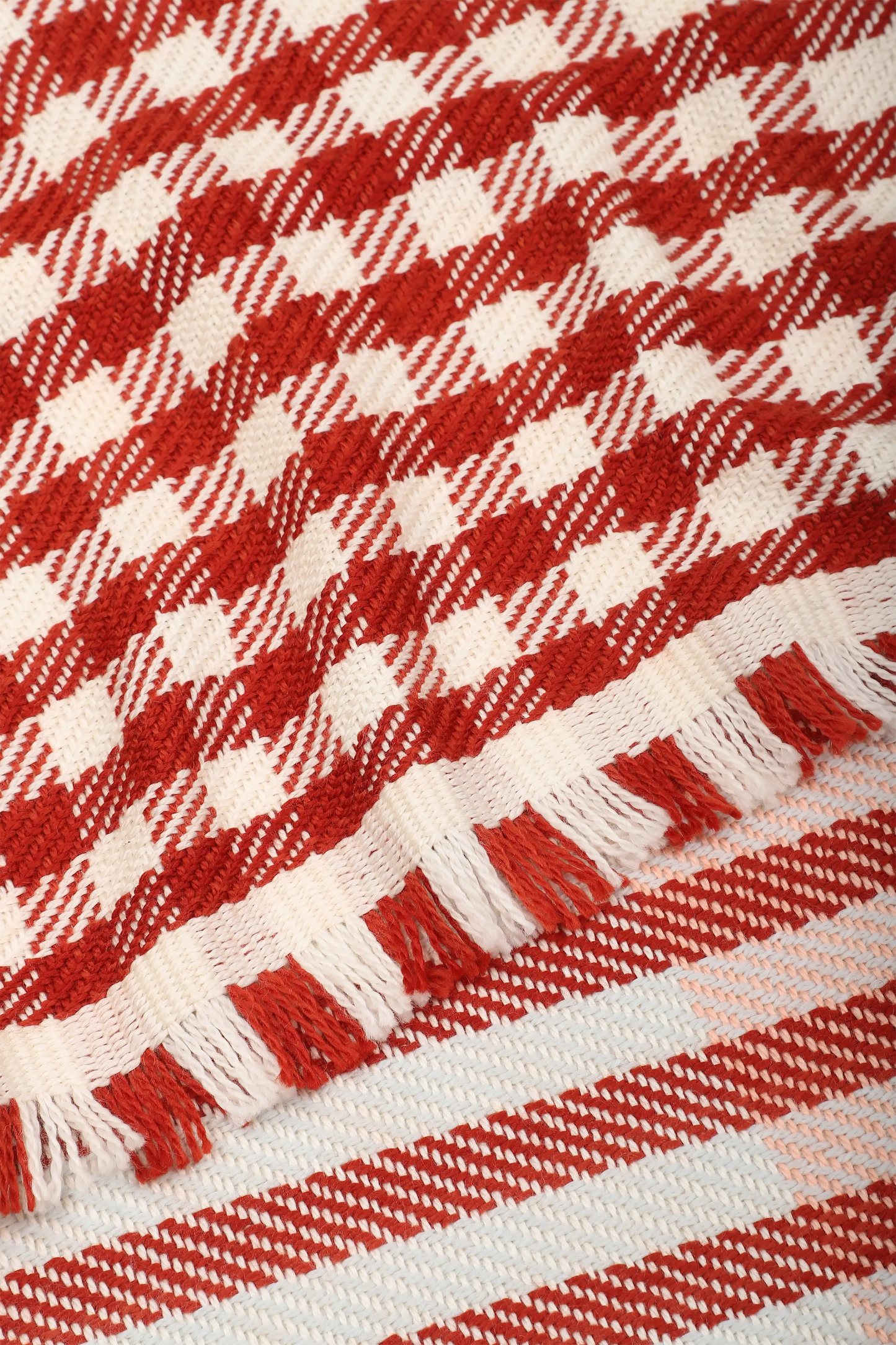 PLAID MAT - BLUSH COMBO