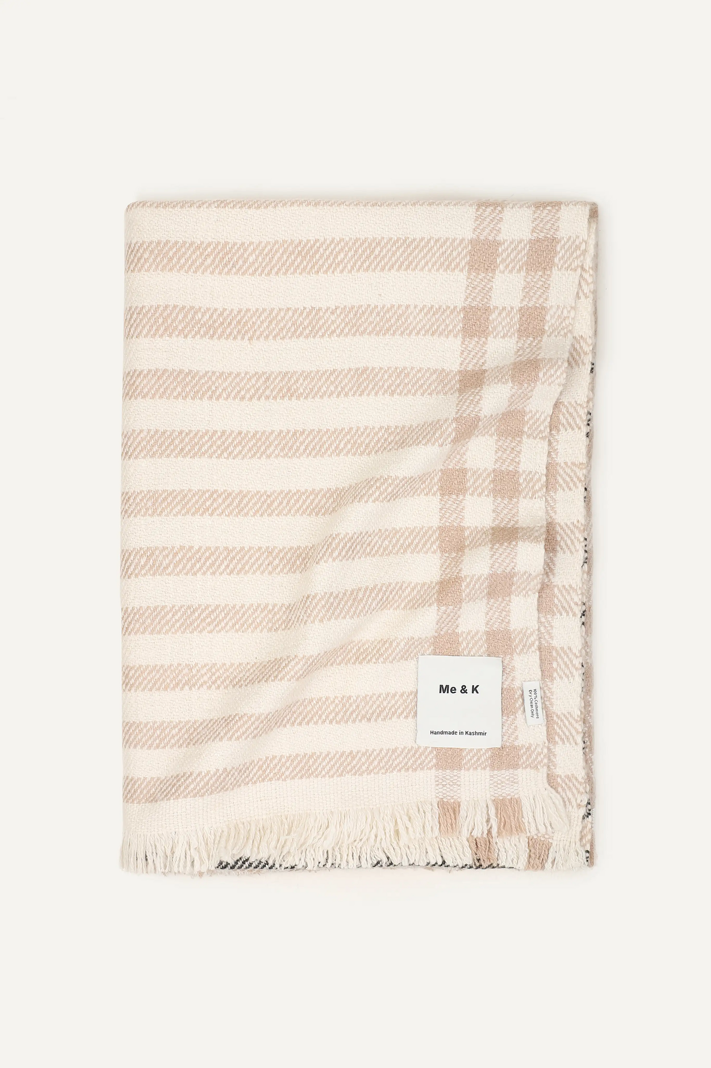 PLAID MAT - SAND