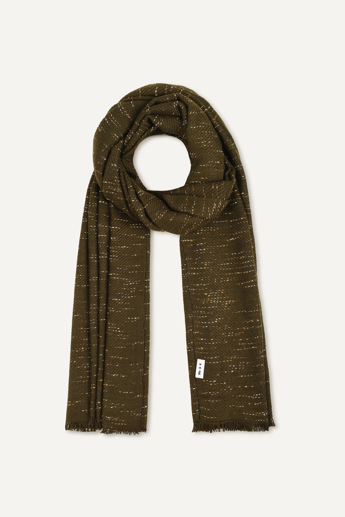 DRIZZLE IKAT SCARF - ARMY COMBO