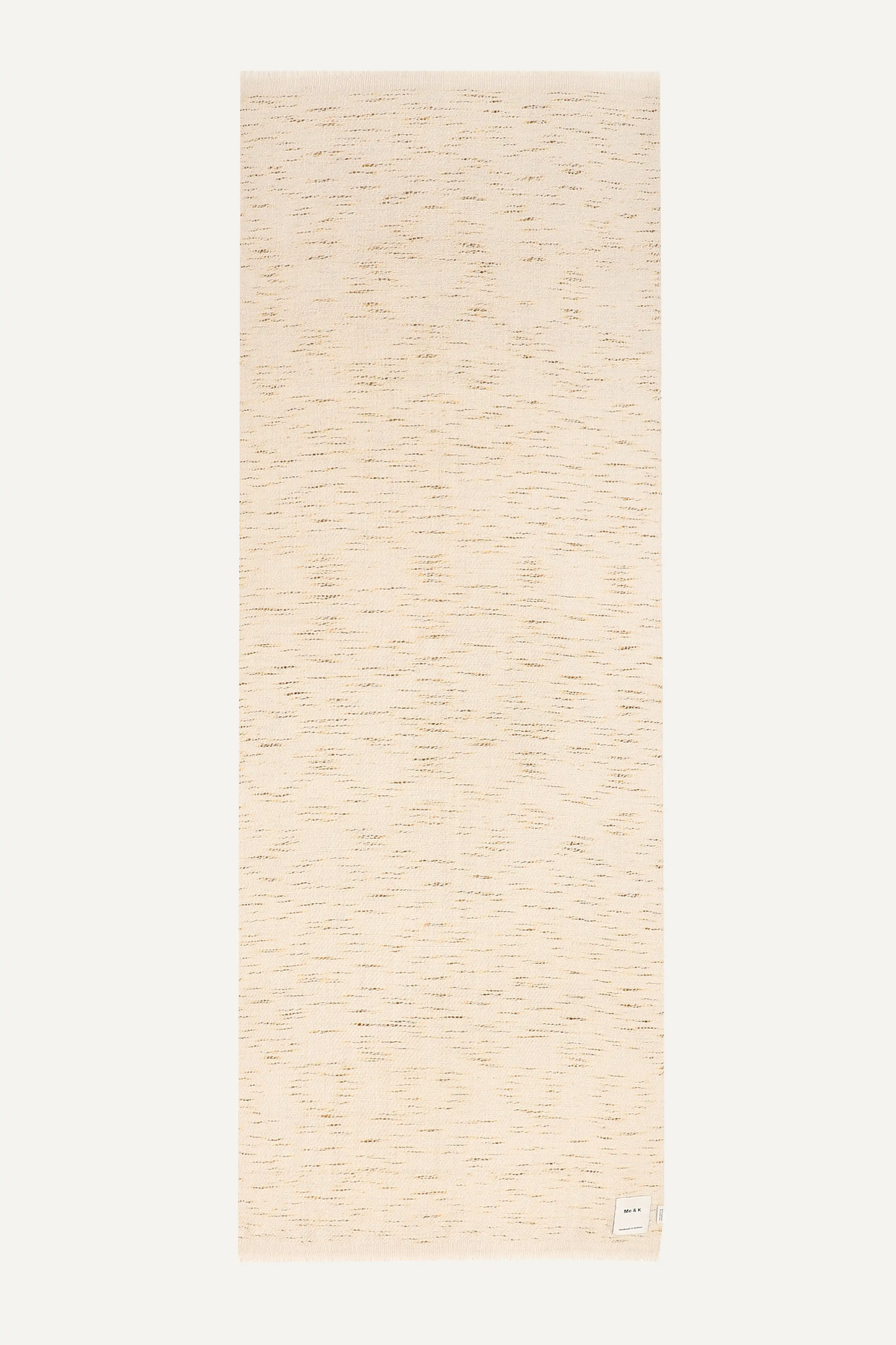 DRIZZLE IKAT SCARF - IVORY COMBO