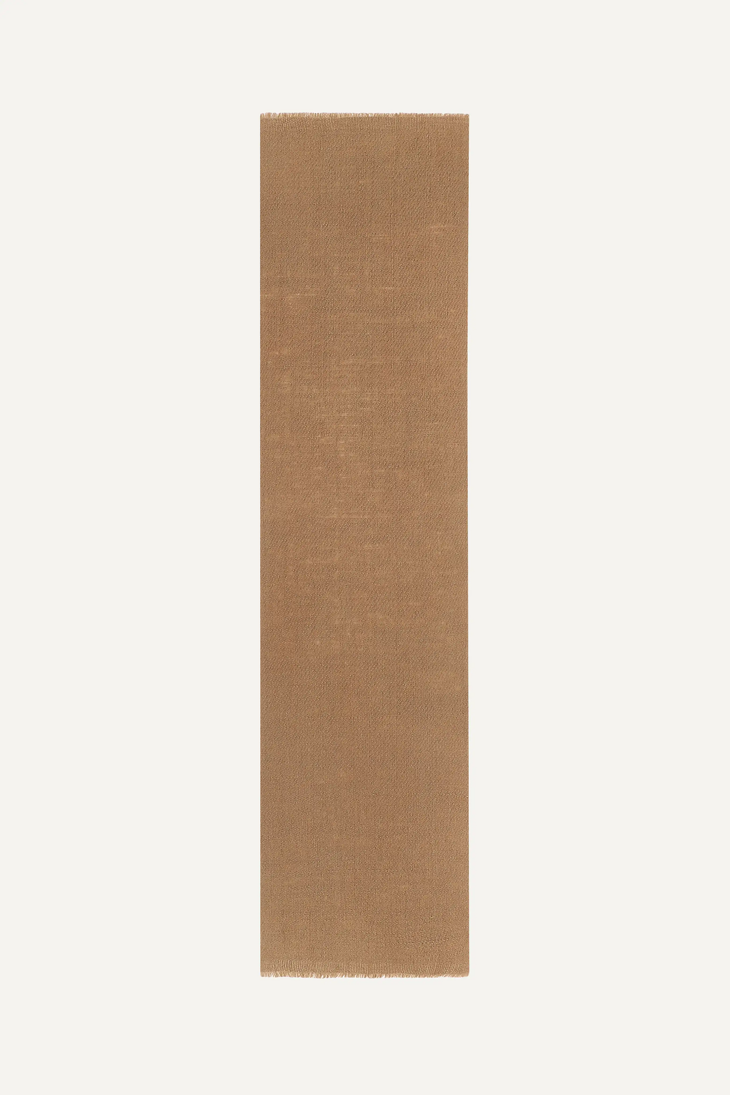 GAUZE MUFFLER SCARF - TOBAC