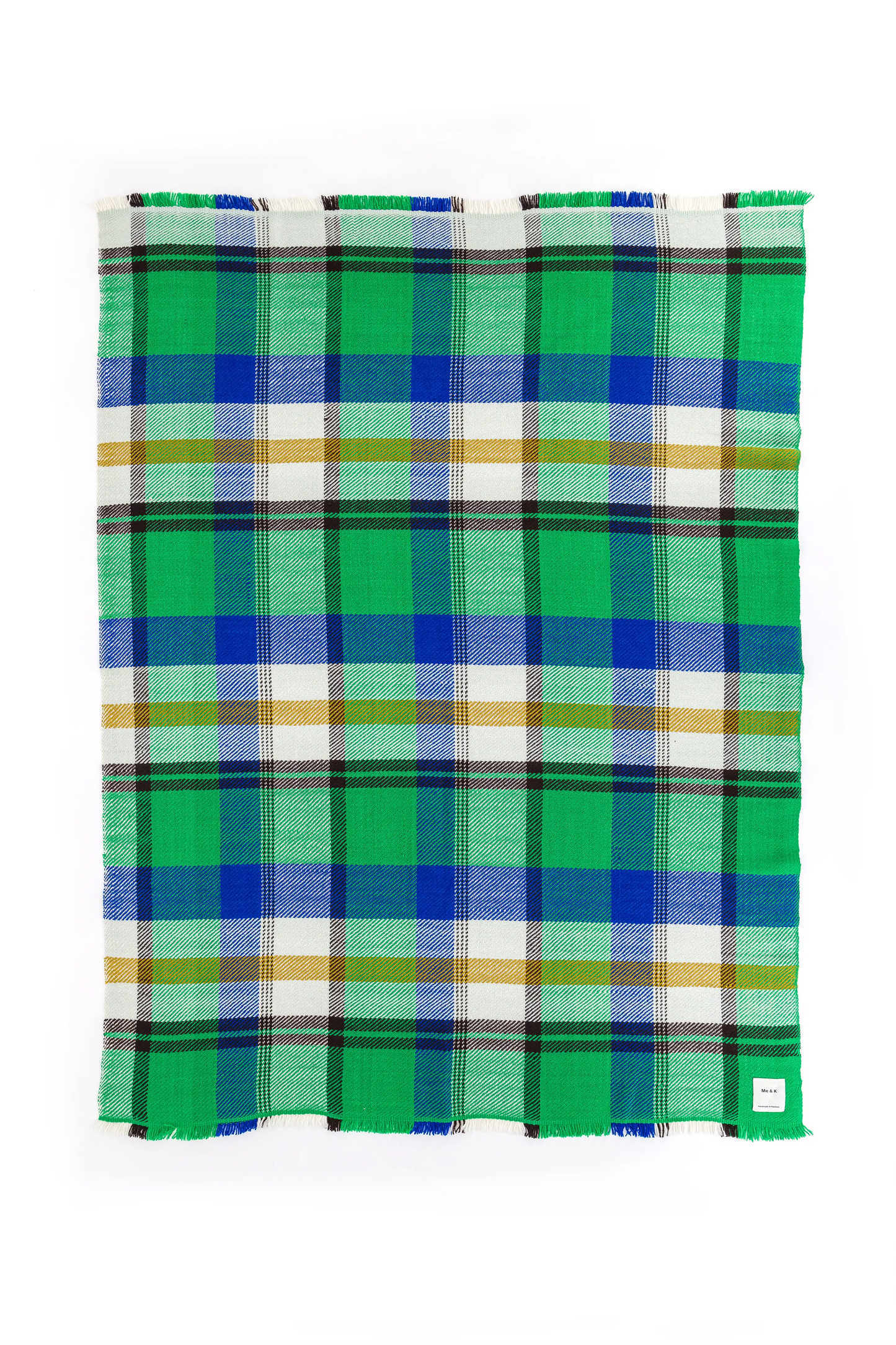 TARTAN THROW - GREEN COMBO