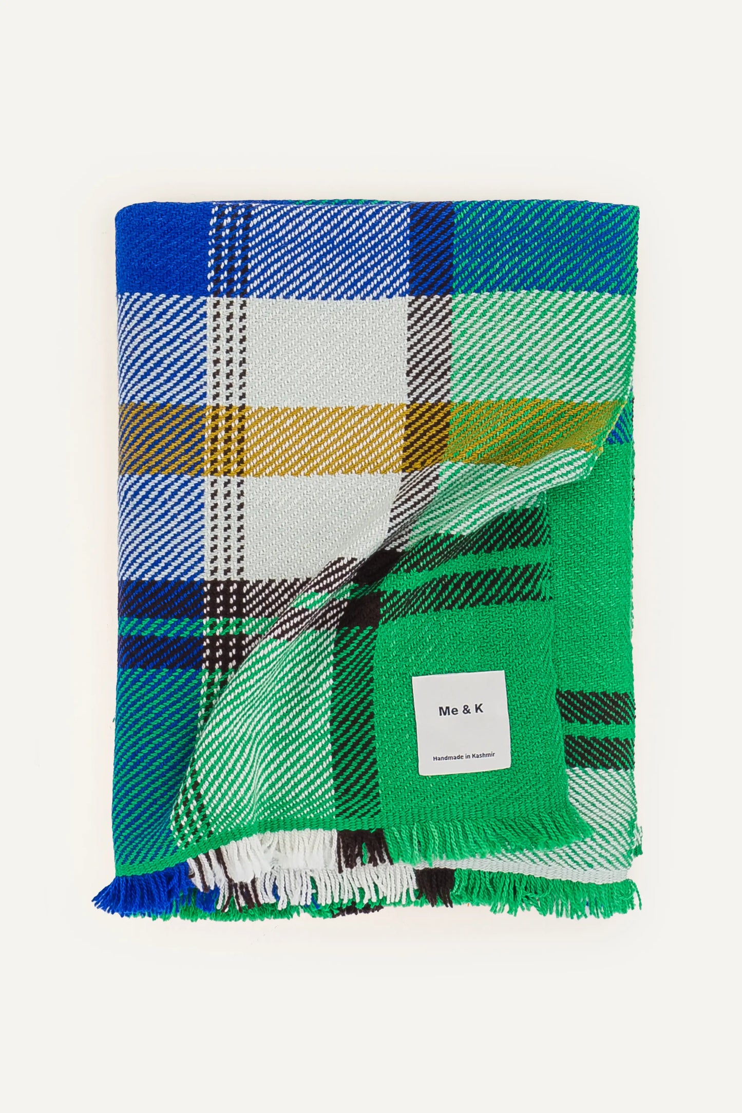 TARTAN THROW - GREEN COMBO