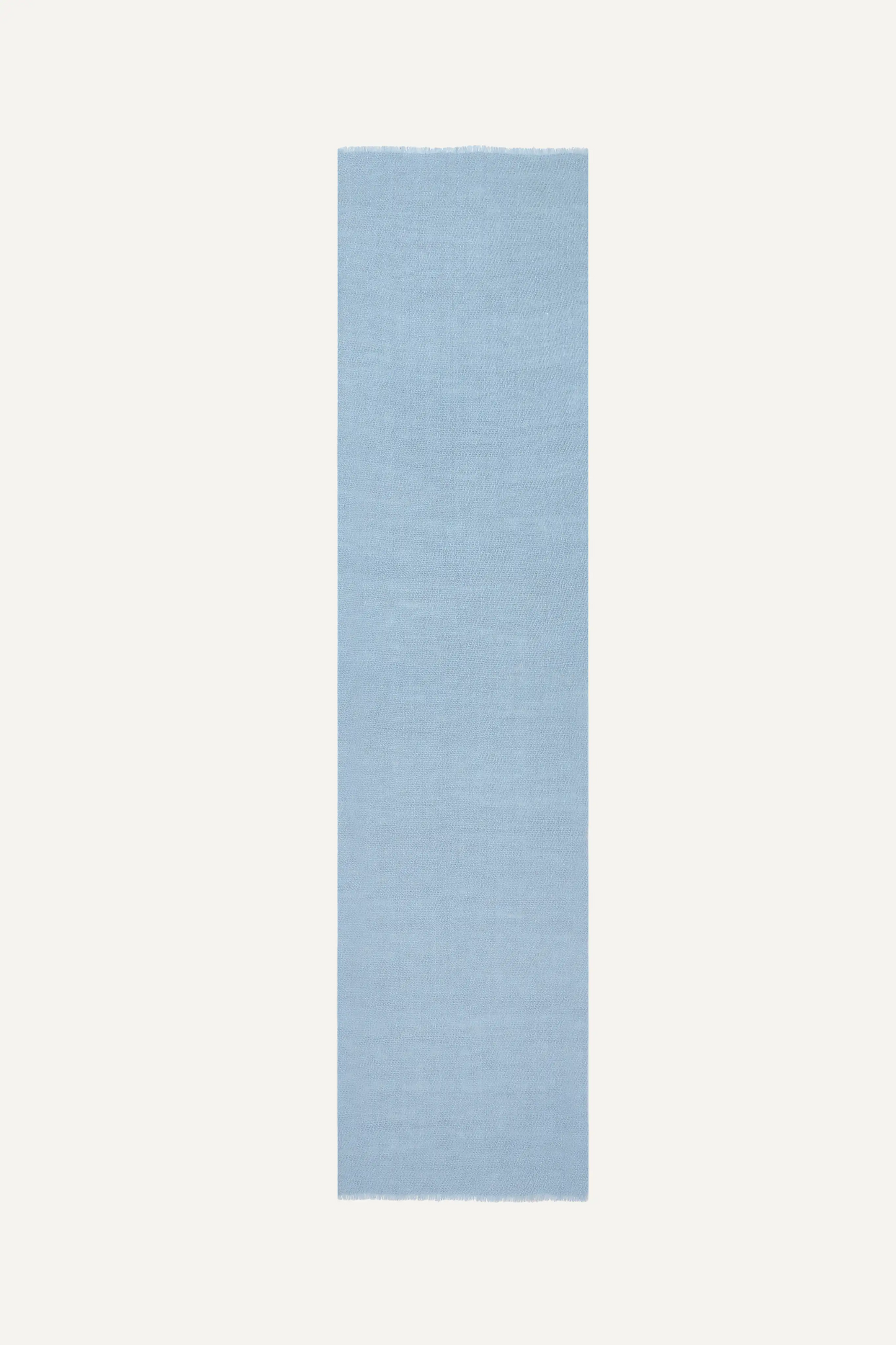 GAUZE MUFFLER ÉCHARPE - MILKY BLUE