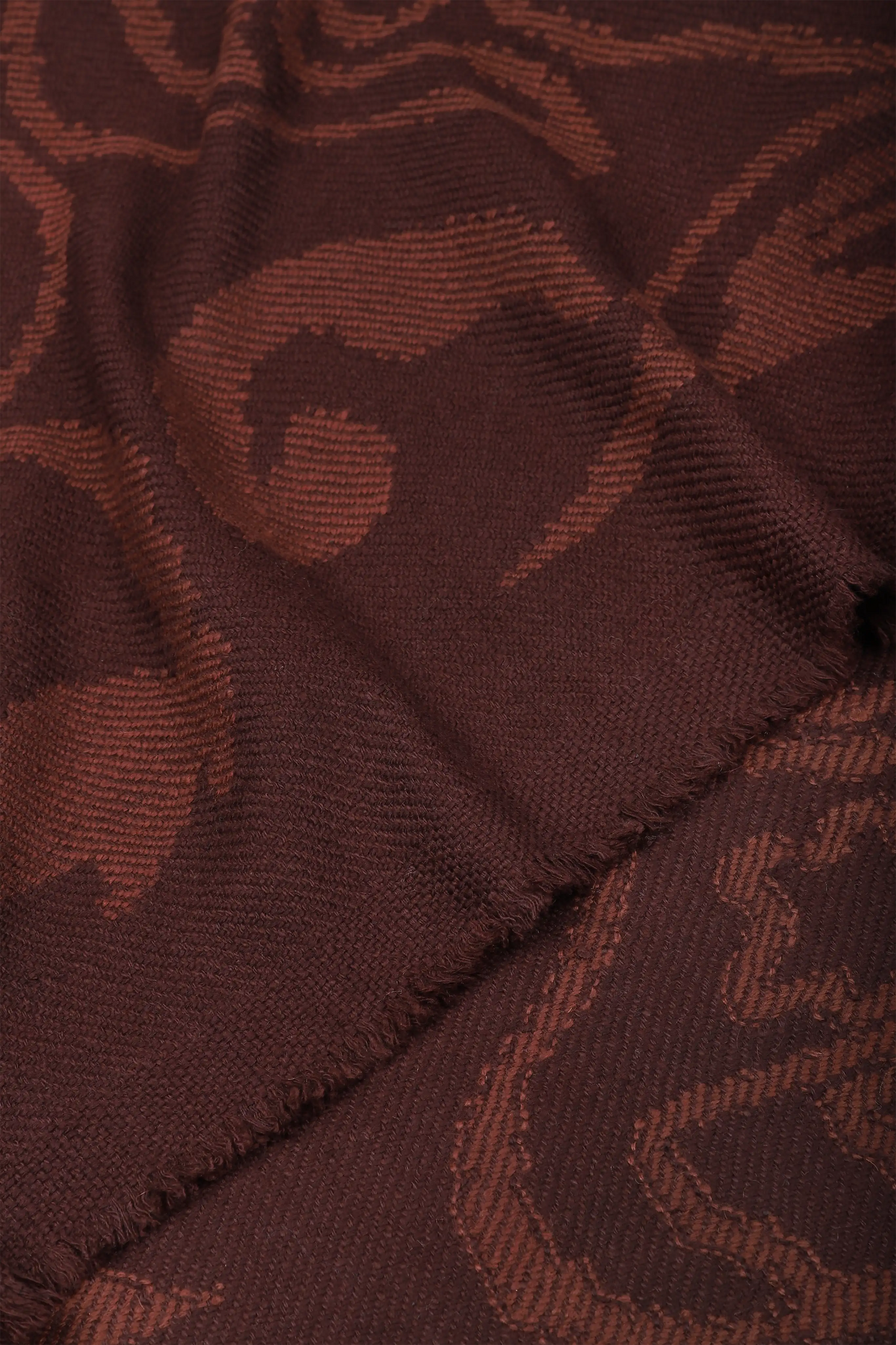 KAANI THROW - BROWN FLOWER