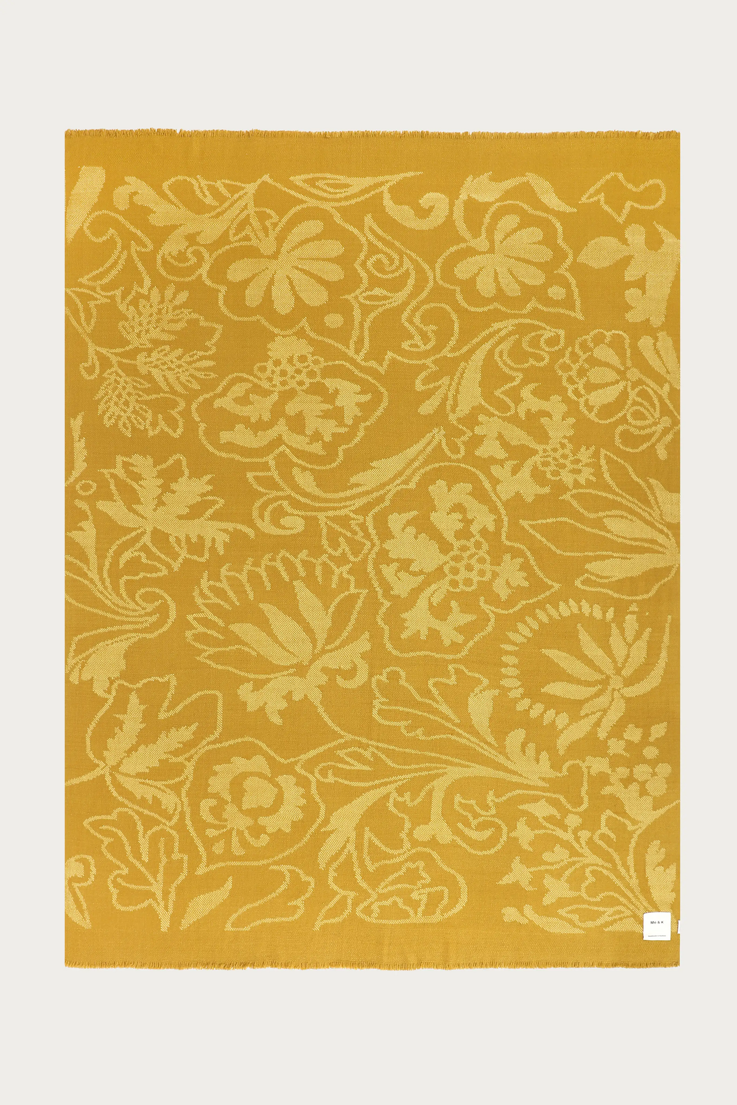 KAANI THROW - MOSS FLOWER