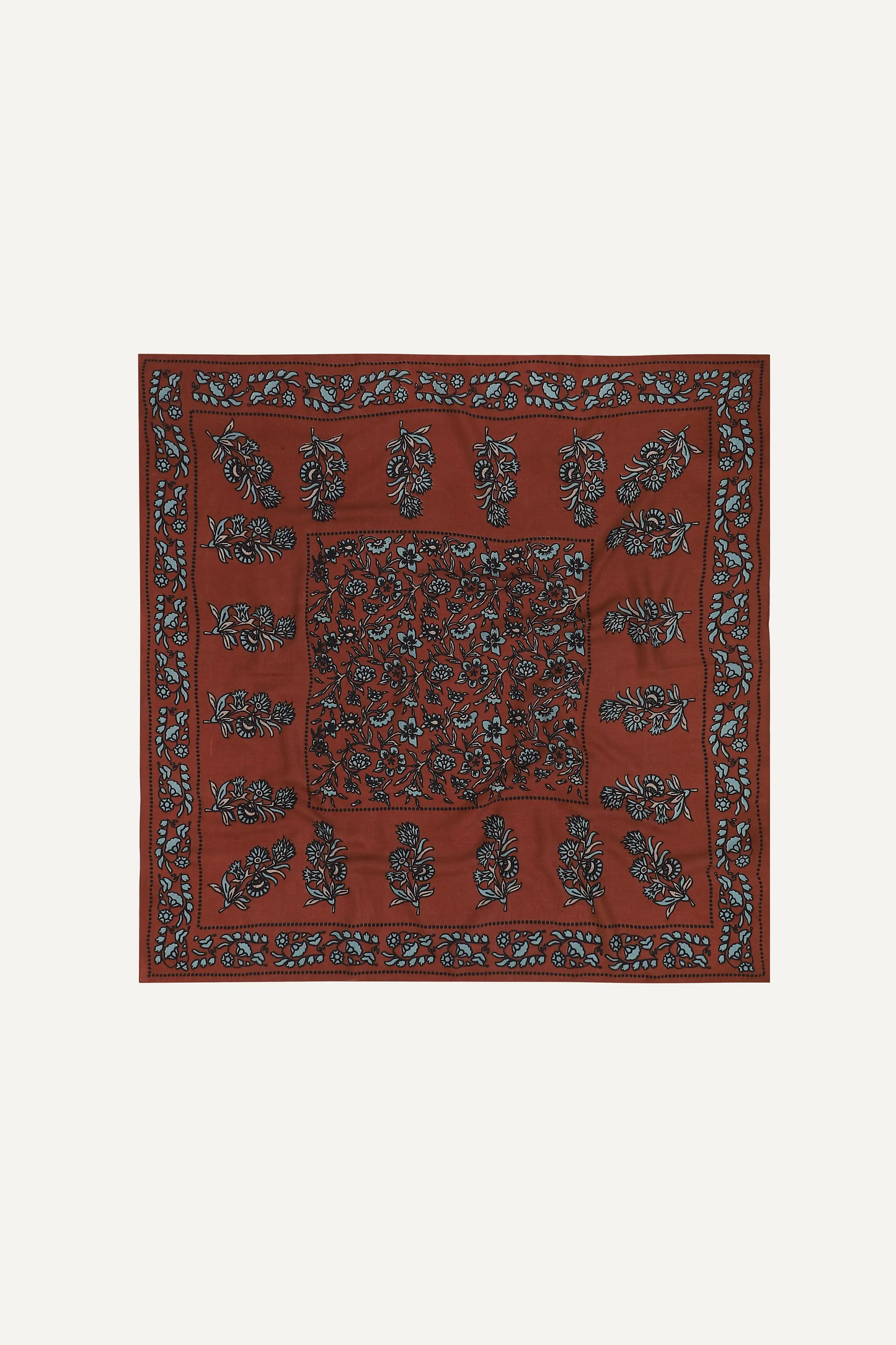 MUGHAL GARDEN - BROWN COMBO