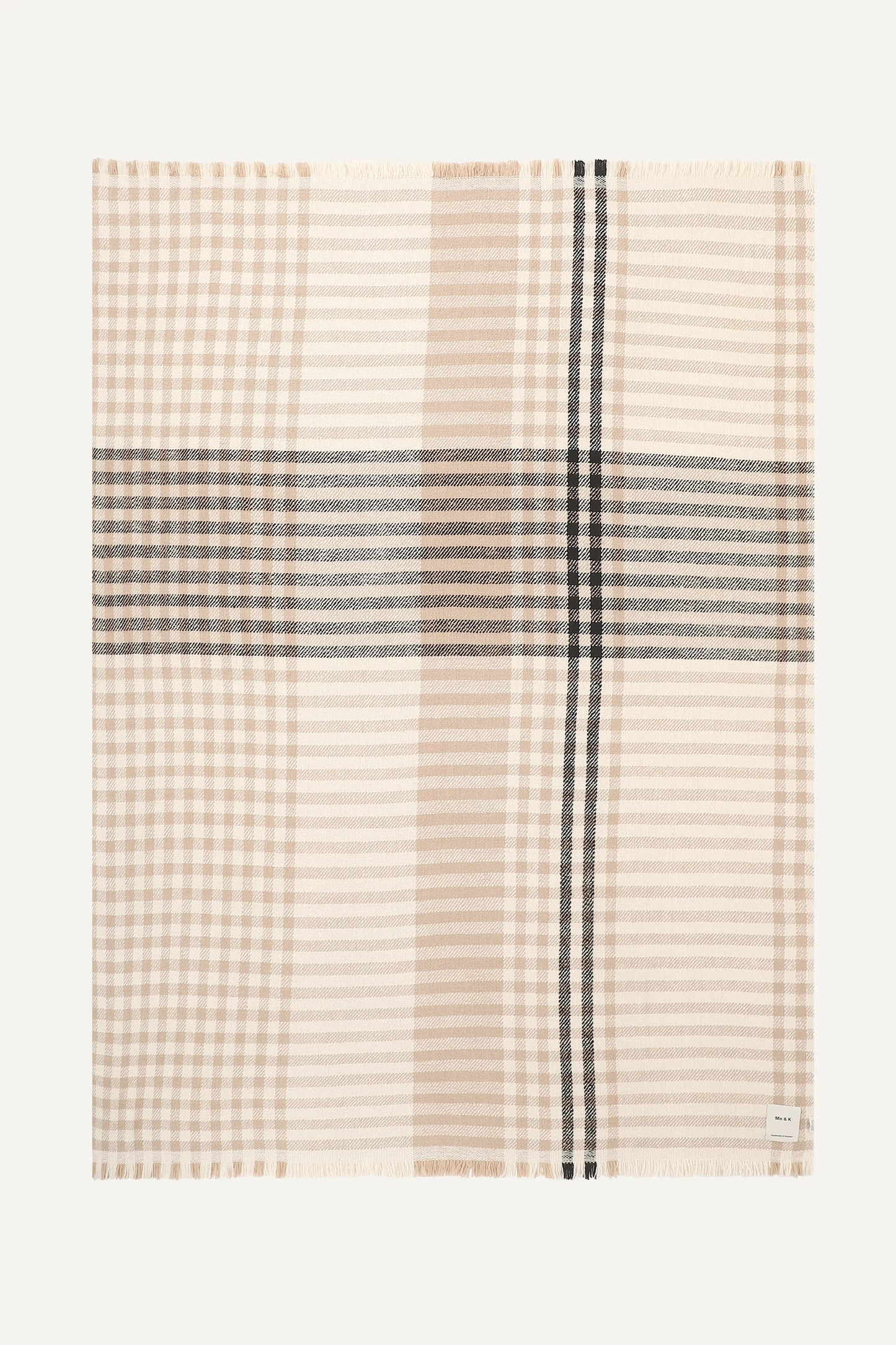 NATTE PLAID - SAND