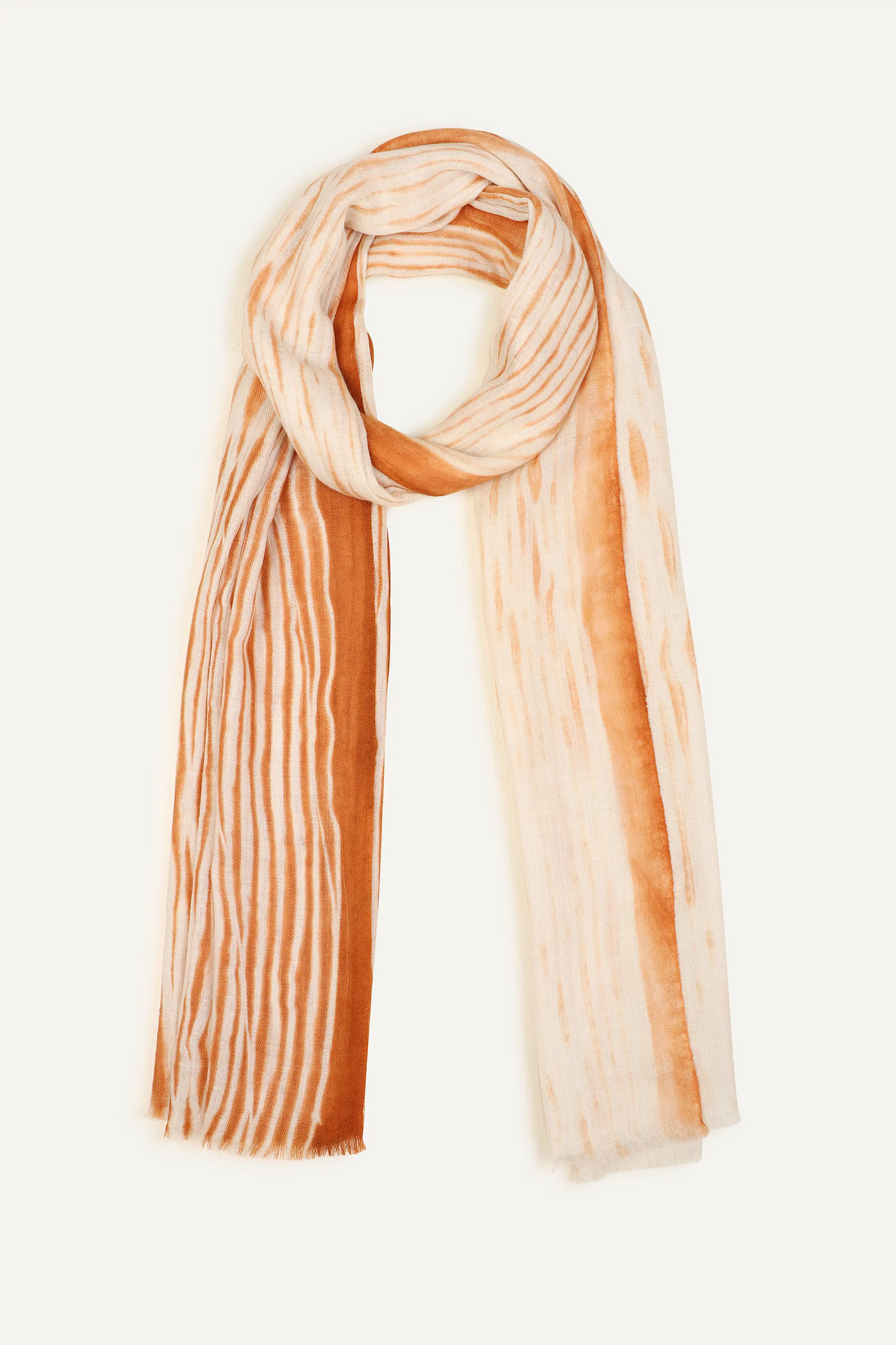 RYTHM -  SHIBORI FOULARD - SIENNE