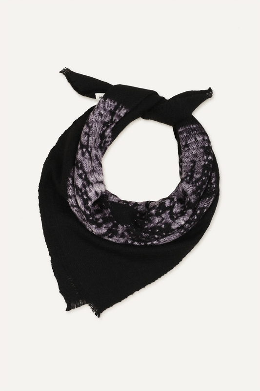 CIRCLE SHIBORI SQUARE - BLACK COMBO