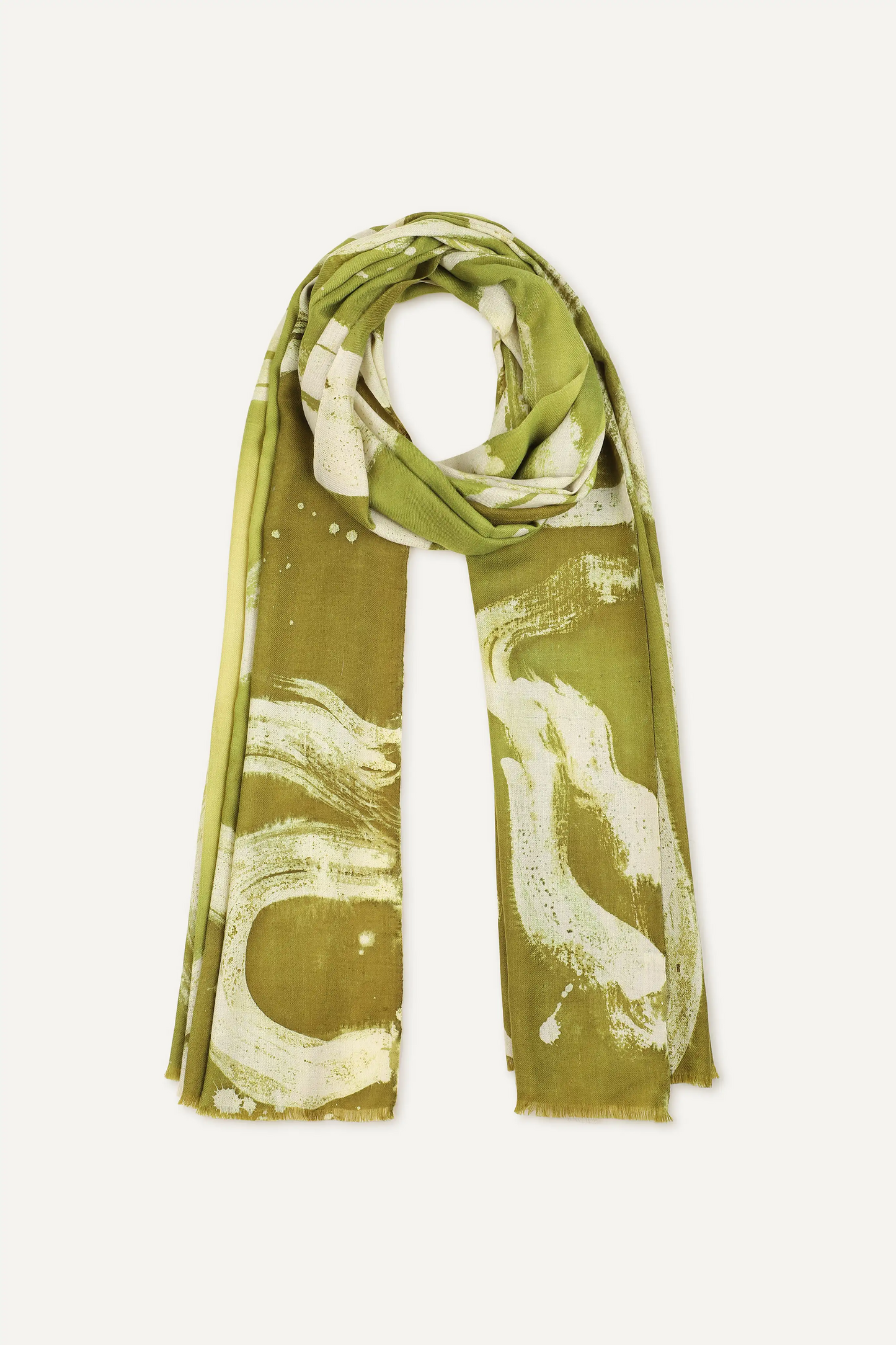 AMBER - HANDPAINT FOULARD - SPRITE