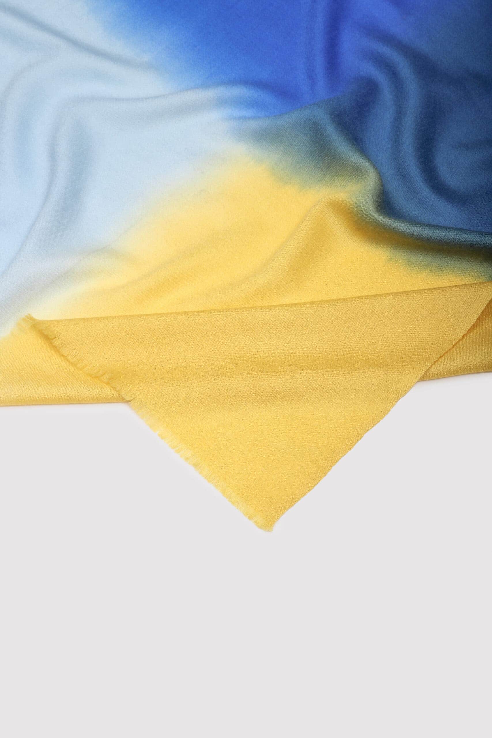 Four colored scarf on a white background - MeandK
