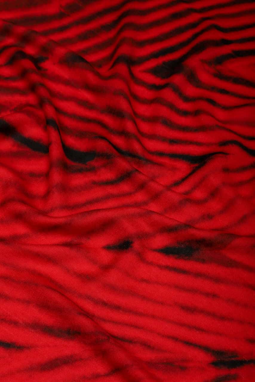 Hand Sozni diagonal striped arashi scarf - Me & K
