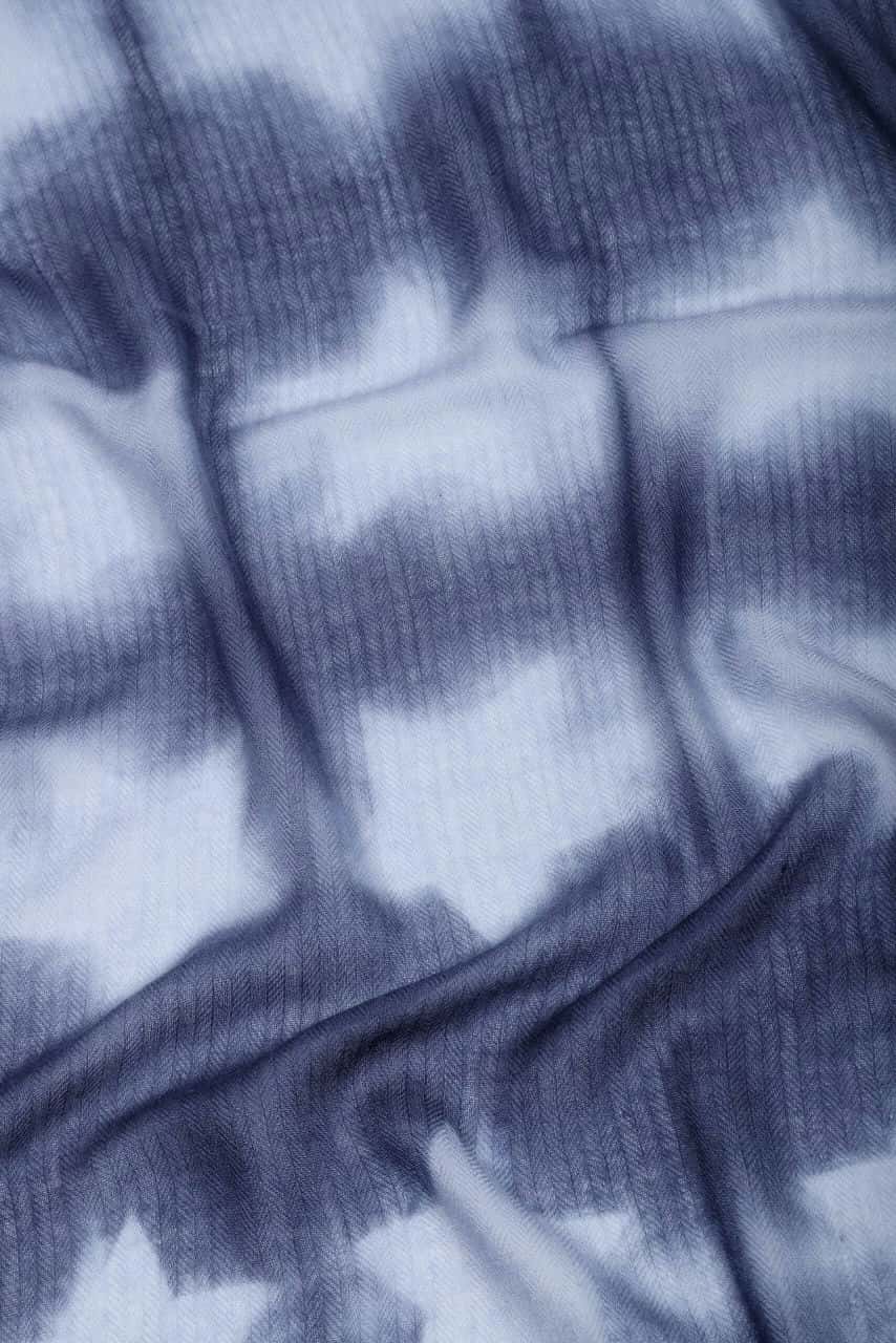 Handwoven Starkling Shibori Cashmere Scarf | Made in Kashmir Scarf | Me&K